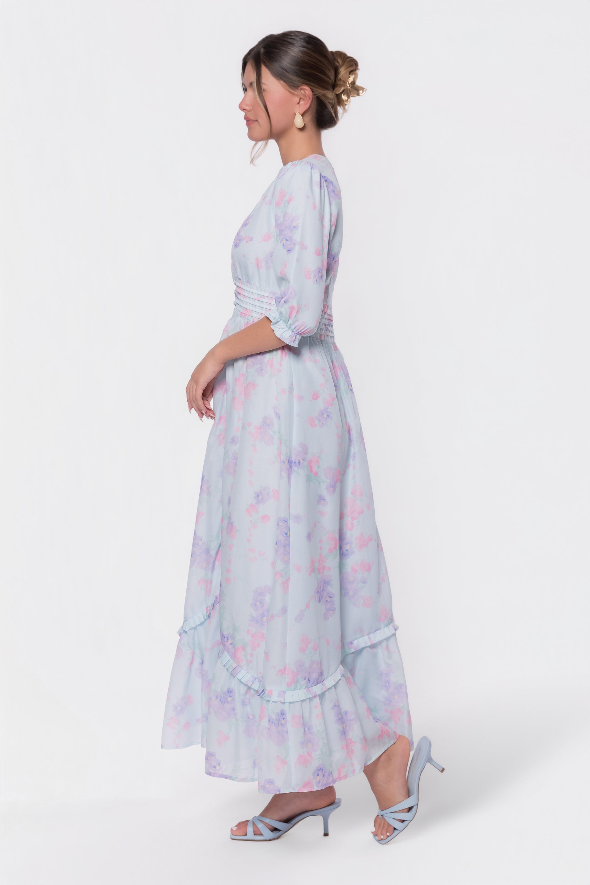 Amelia Dress (Light Blue)