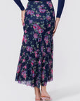 Natalia Skirt (Black Ground)