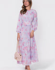 Valentina Dress (Purple/Pink)