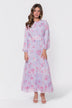 Valentina Dress (Purple/Pink)