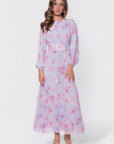 Valentina Dress (Purple/Pink)