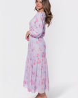 Valentina Dress (Purple/Pink)