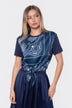 Edie Top (Navy/Navy Pattern)