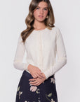 Dahlia Cardigan (White)