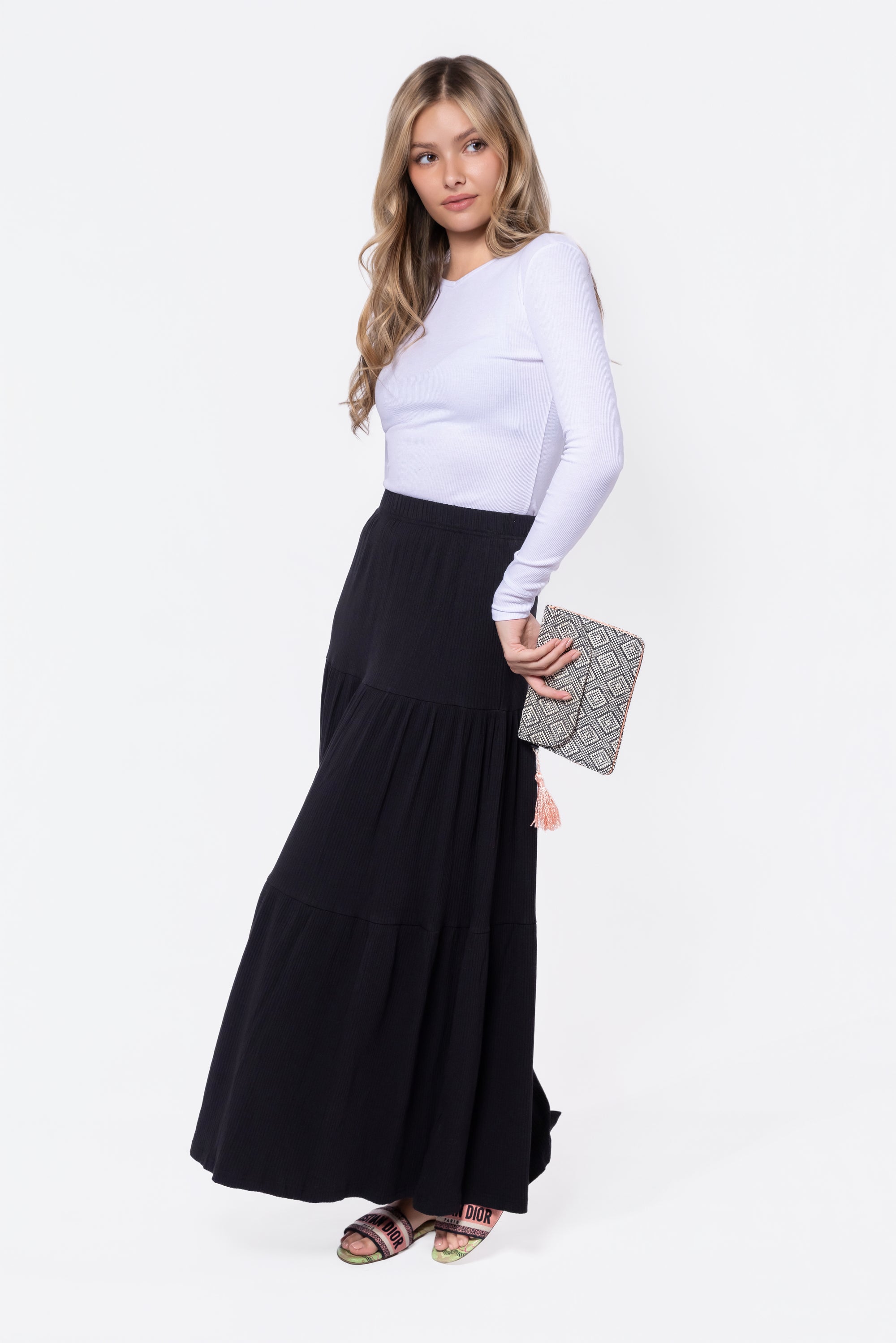 Romi Top Long Sleeve (White)