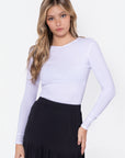 Romi Top Long Sleeve (White)