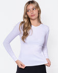 Romi Top Long Sleeve (White)