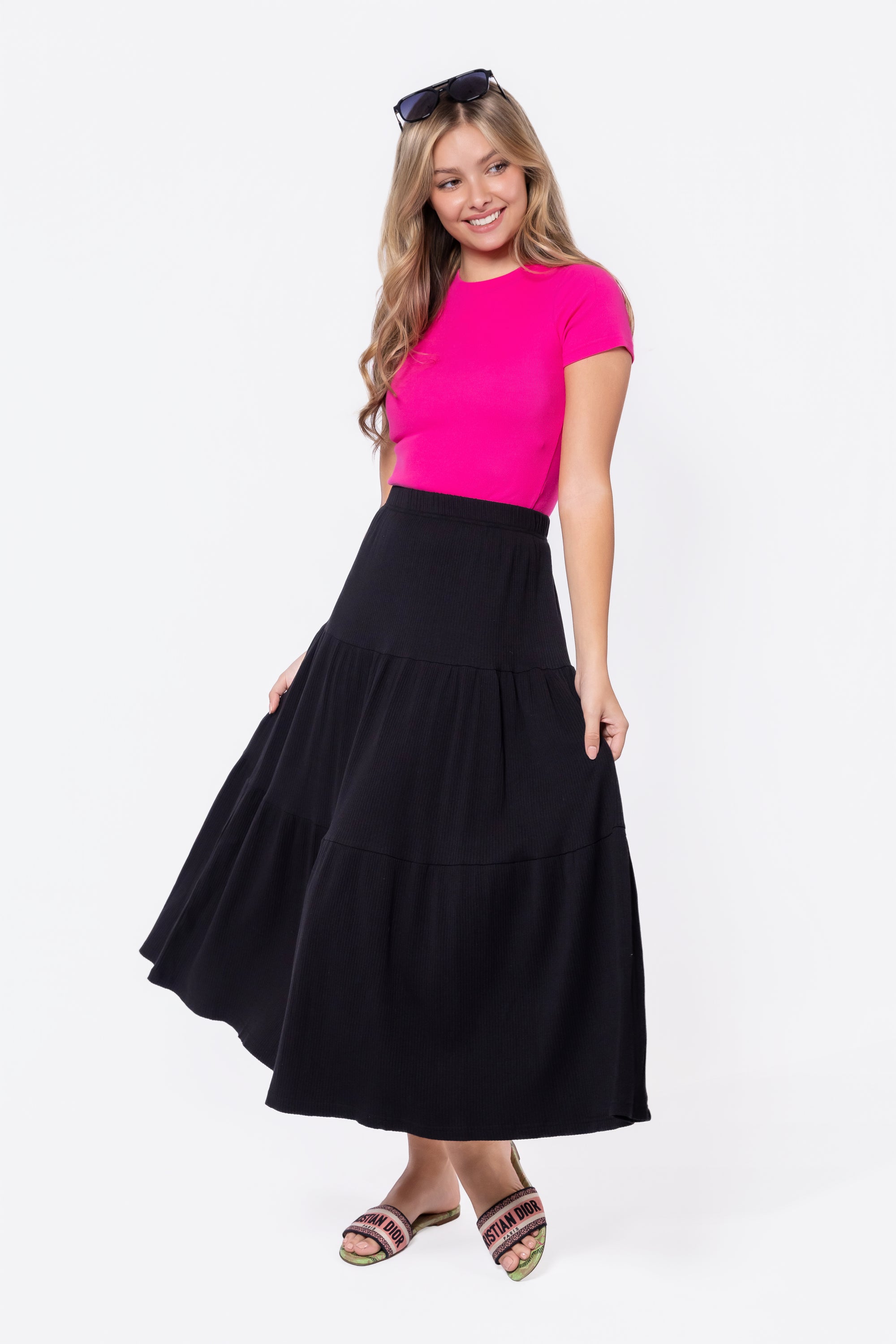 Ayla Skirt 33" (Black)