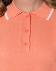 Leah Top (Coral Pink)