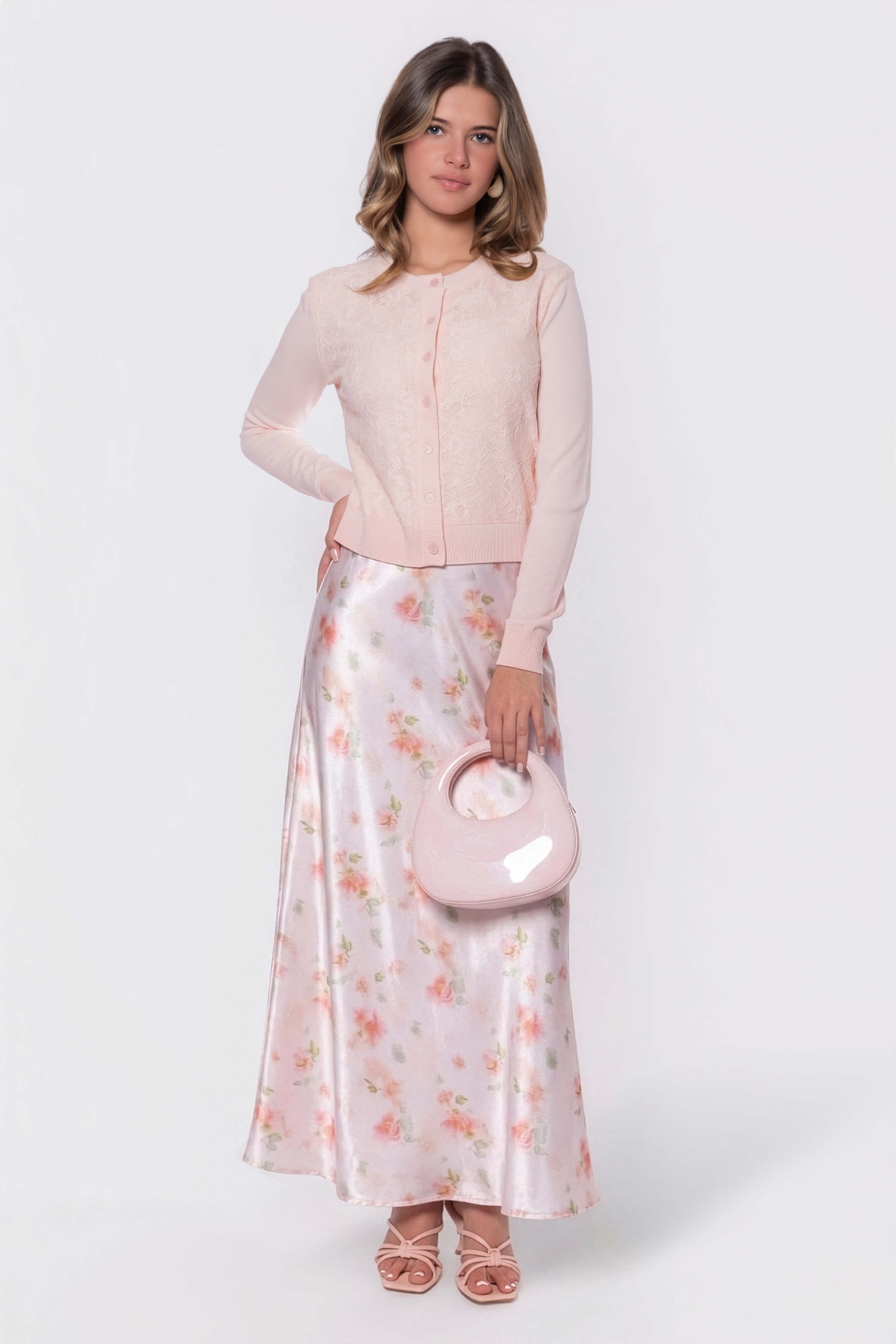 Dahlia Cardigan (Light Pink)