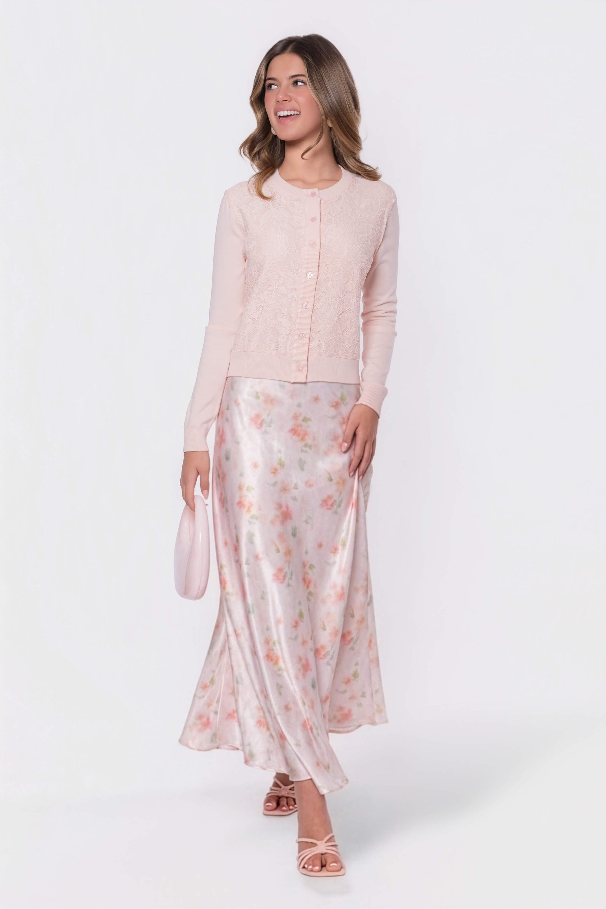Dahlia Cardigan (Light Pink)