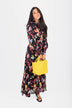 Connie Dress (Black Ground)