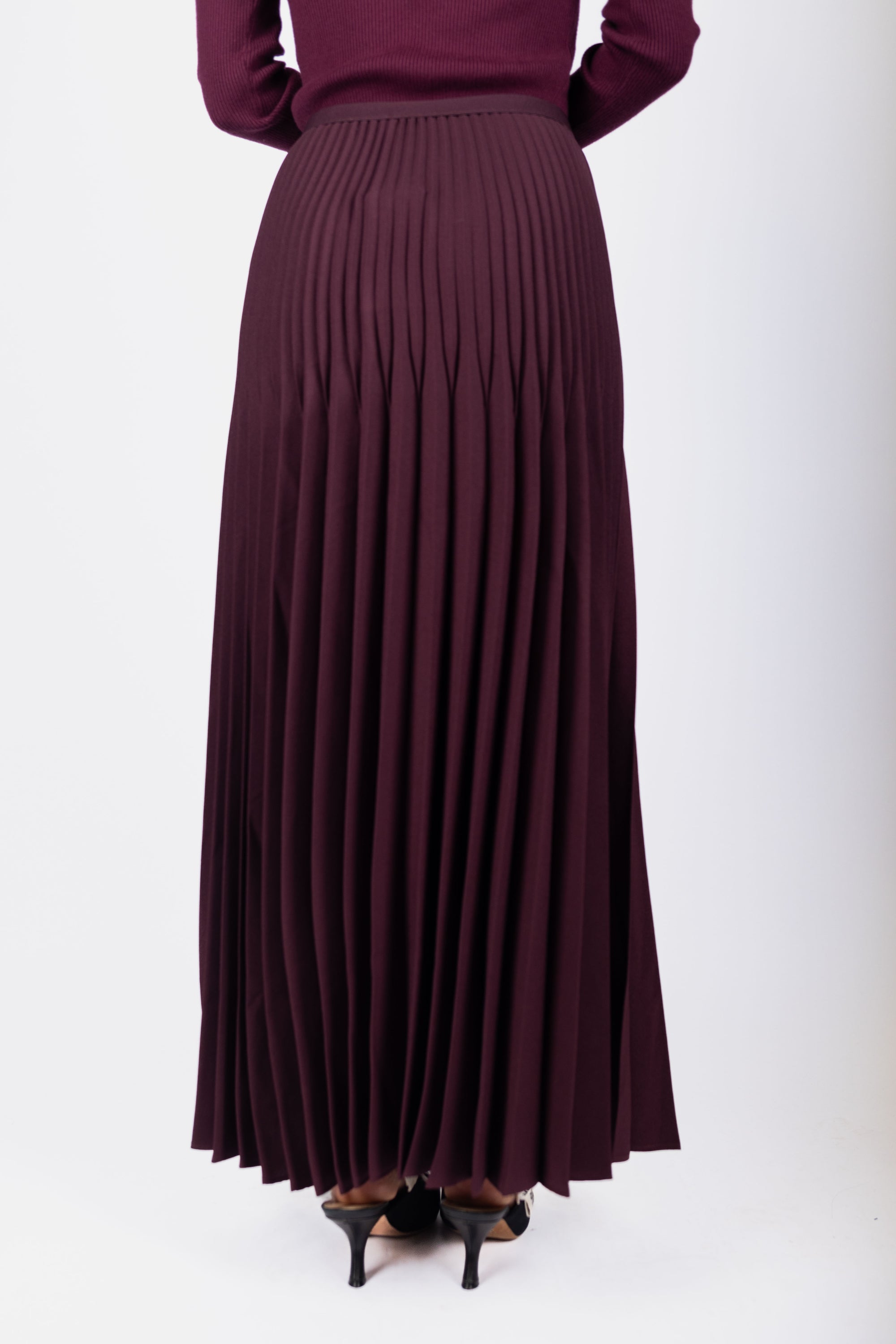 Astra Skirt (Burgundy)