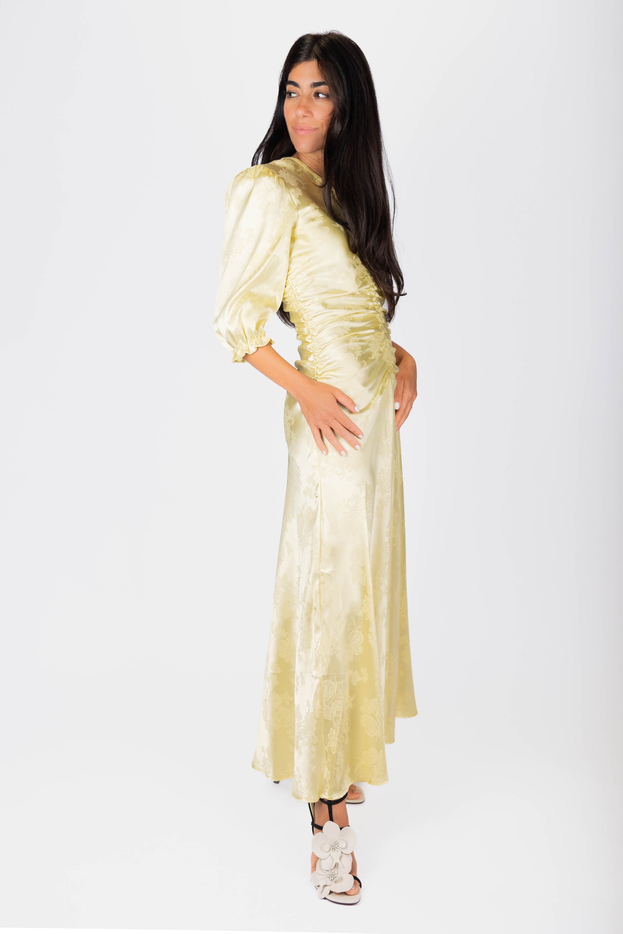 Audrey Dress (Butter Yellow)