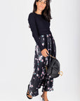 Dakota Skirt (Black Ground)