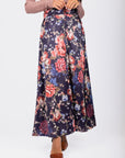 Josephine Skirt (Purple Ground)