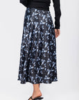 Dakota Skirt (Black/Blue)