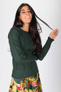Claire Top (Dark Green)
