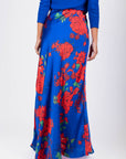 Lisa Skirt (Blue/Red)