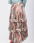 Suri Skirt  (Pink Multi)