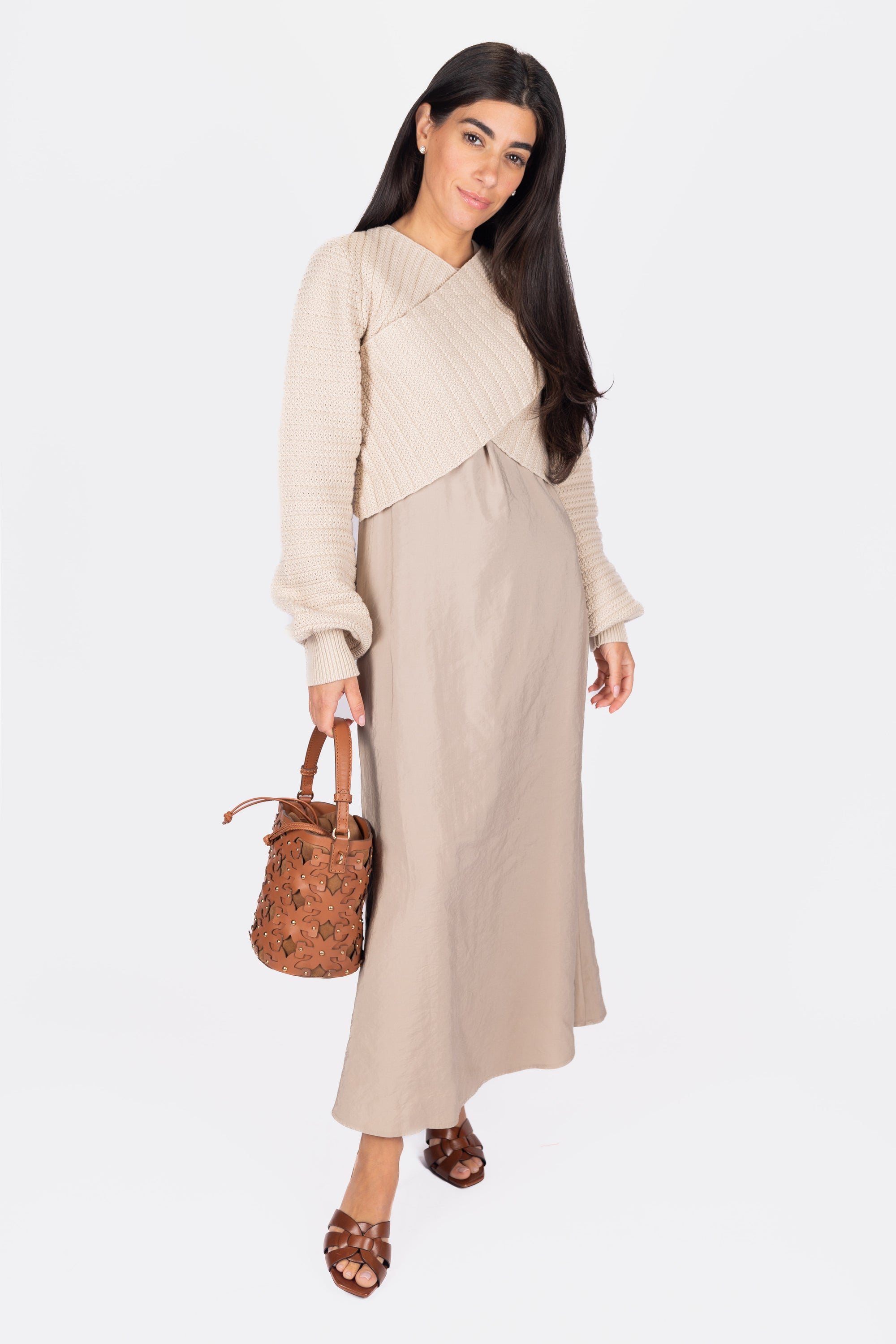 PRISCILLA TOP (BEIGE)