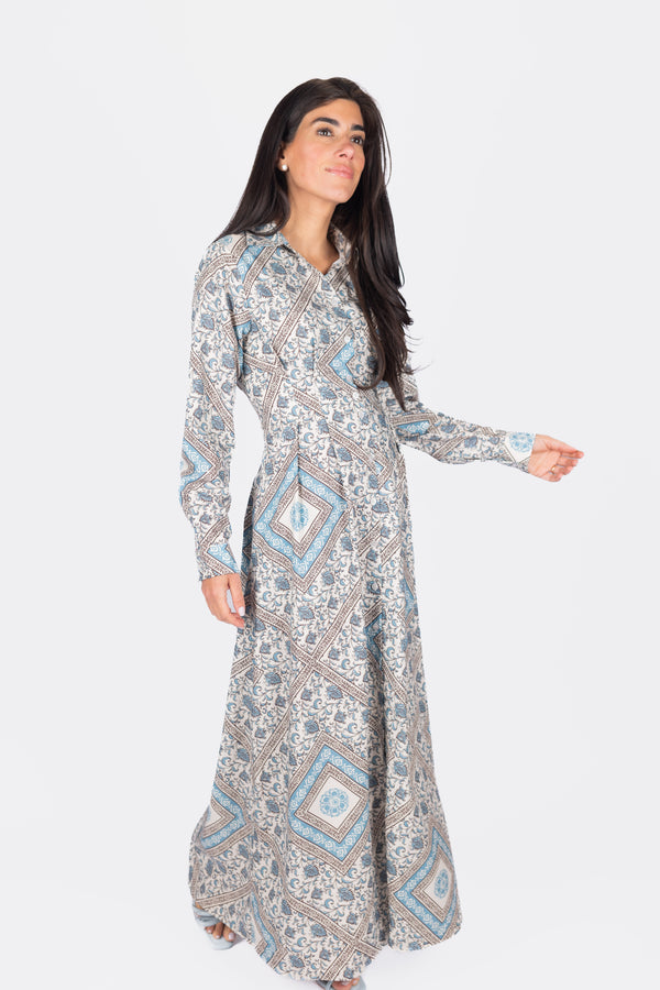Millie Dress 53" (Ivory)