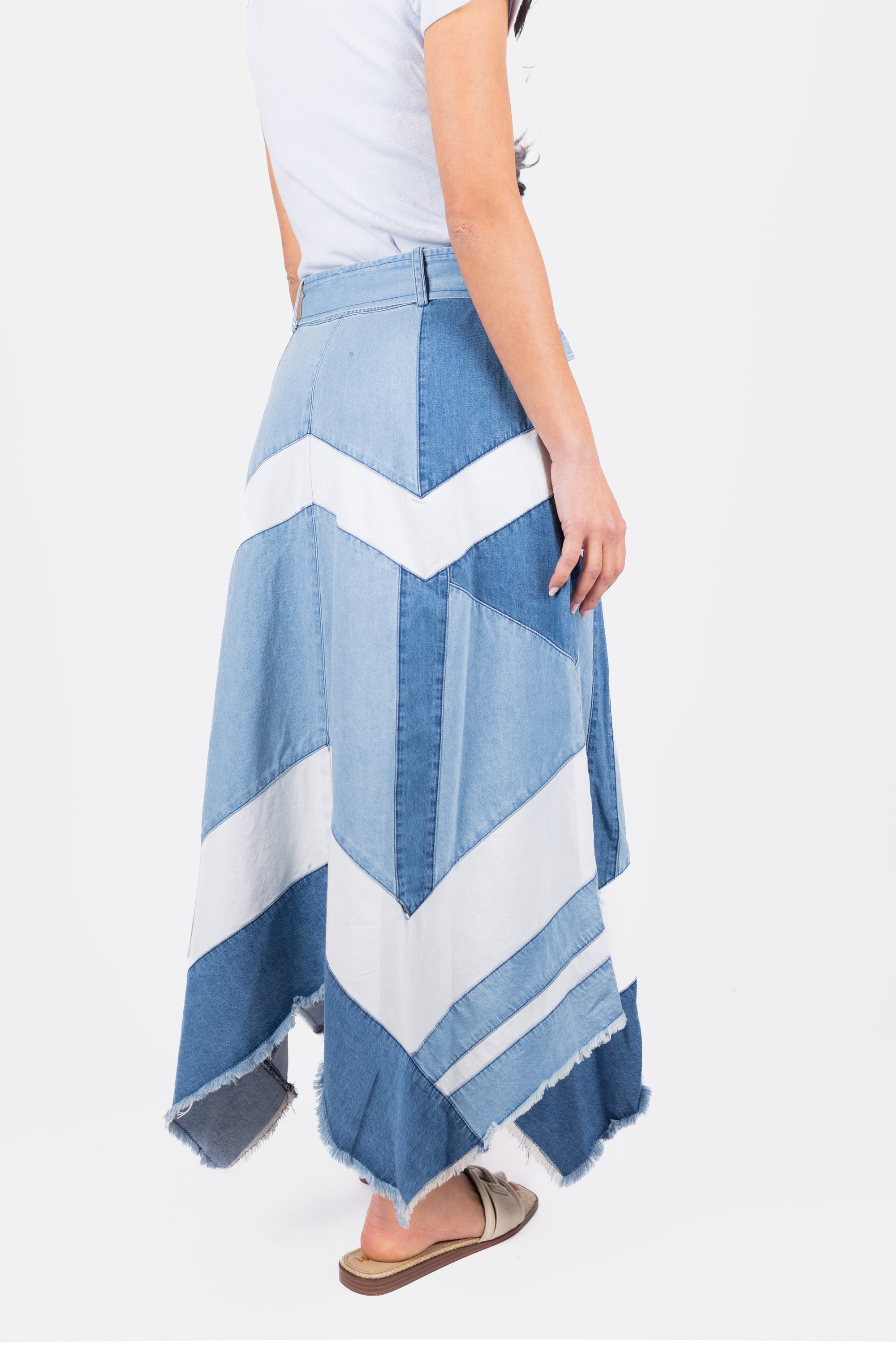 KENDRA SKIRT (BLUE)