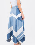 KENDRA SKIRT (BLUE)