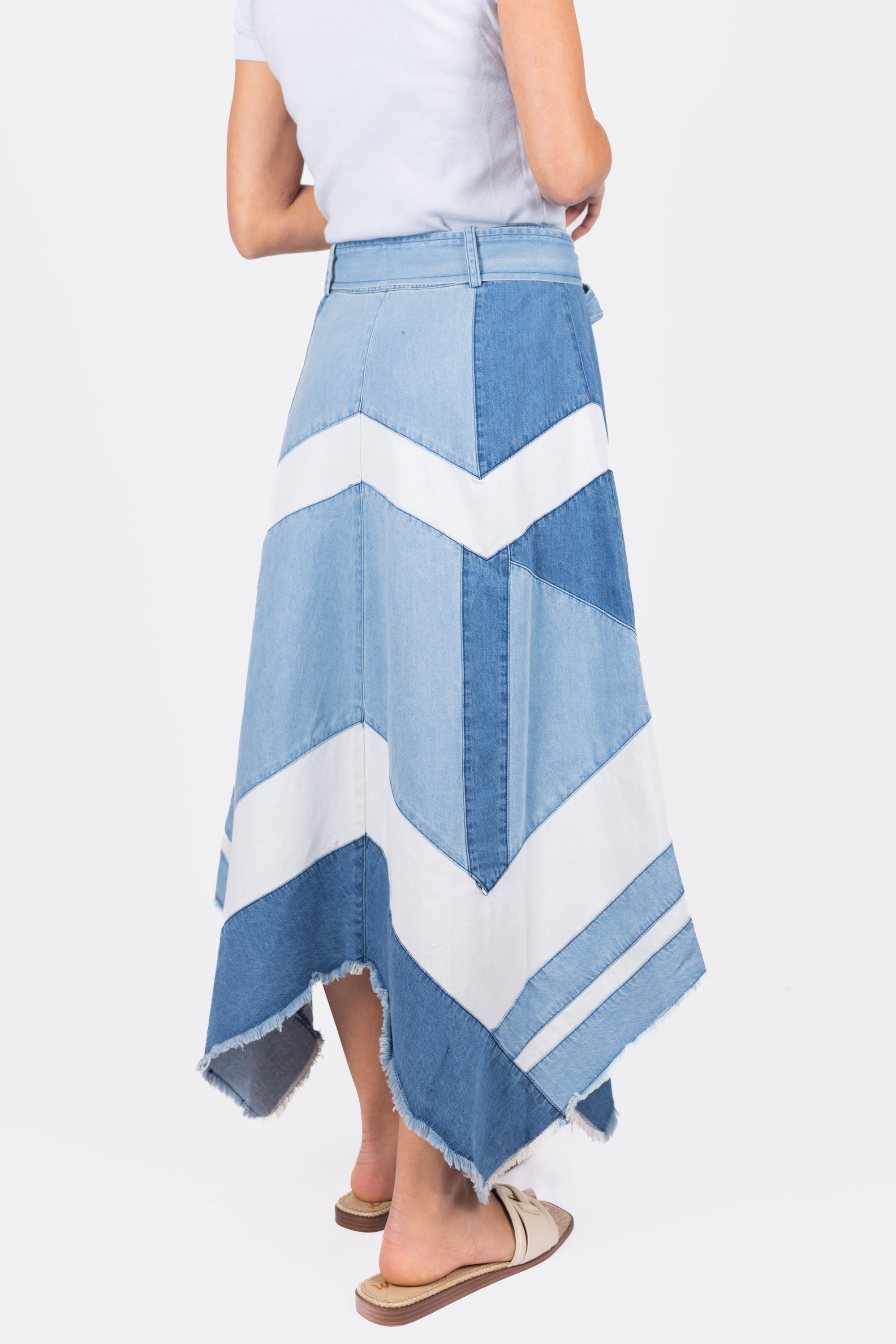 KENDRA SKIRT (BLUE)