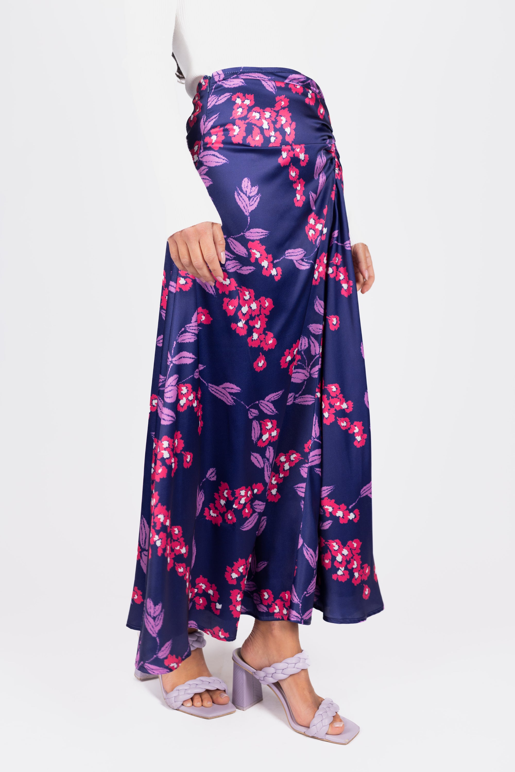 ADRIANA SKIRT (PURPLE)