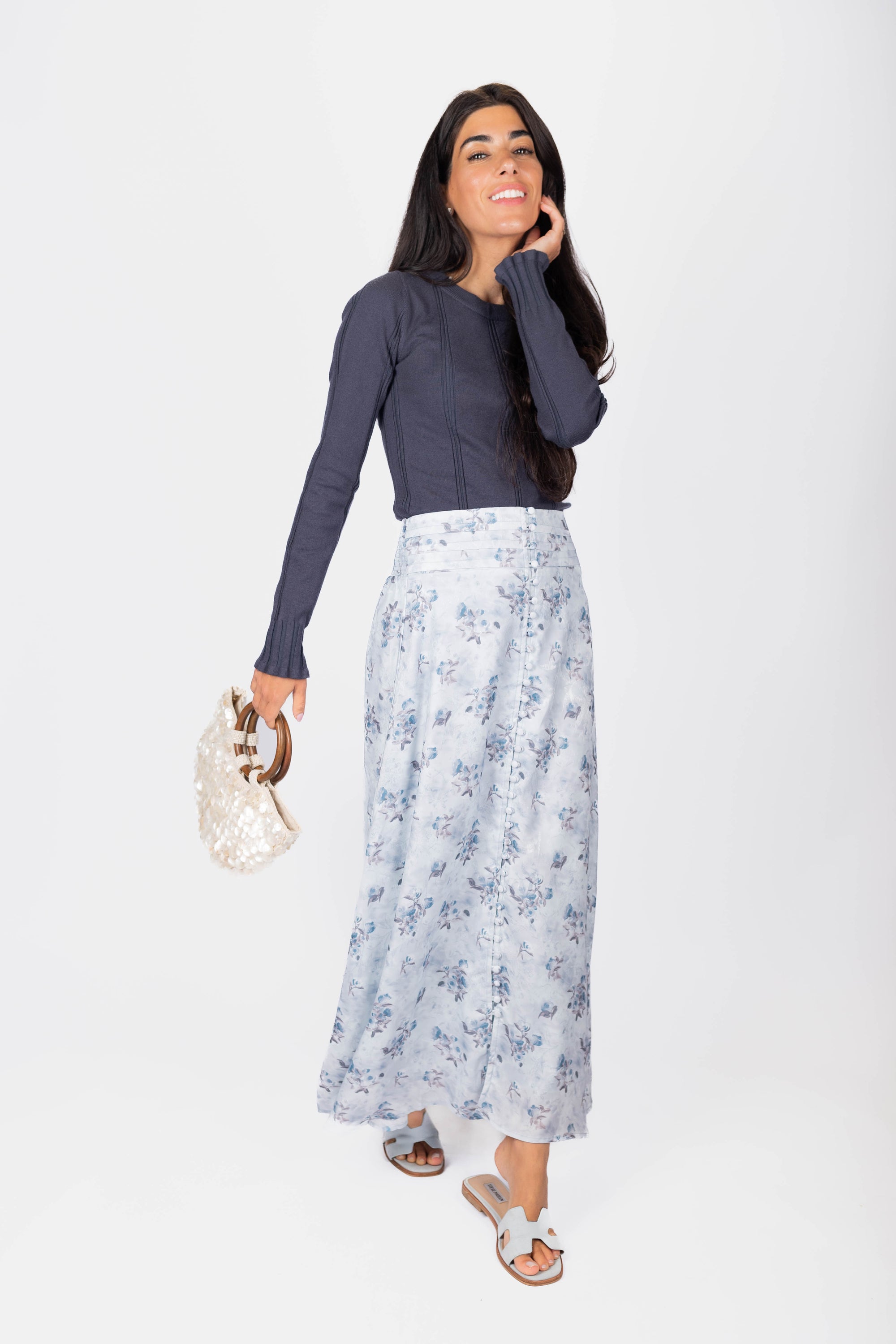Josephine Skirt (Light Blue)