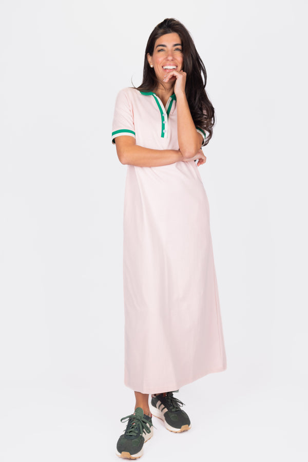 Freya Dress 47" (Pink)