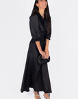Audrey Dress (Black Solid)