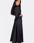 Audrey Dress (Black Solid)