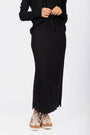 Callie Ribbed Skirt (Black)
