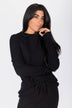 Callie Ribbed Top (Black)