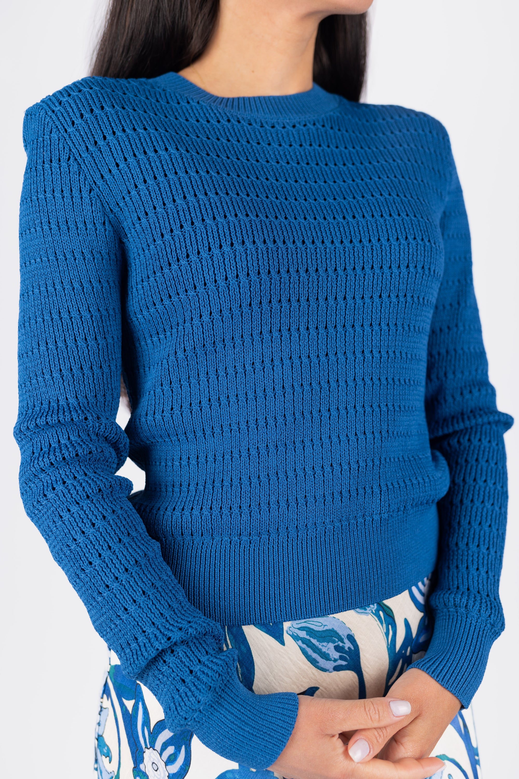 PAIGE TOP (TEAL BLUE)