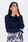 PAIGE TOP (NAVY)
