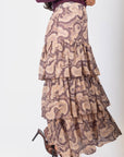 Suri Skirt (Plum Multi)