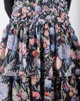 Zena Skirt 23" (Black Pattern)