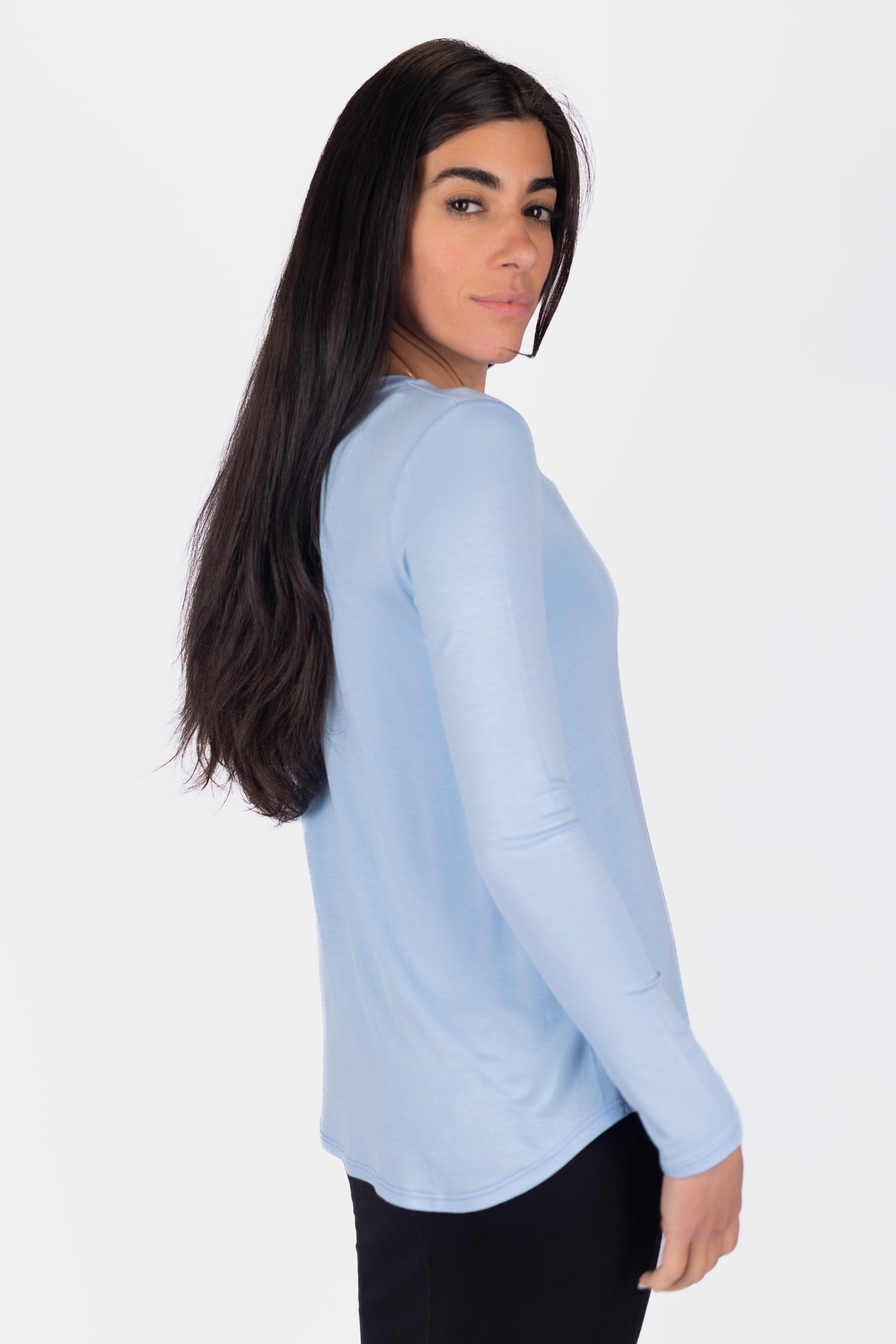 PHOEBE TEE (ICE BLUE)
