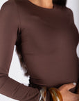 Marina Top (Dark Brown)