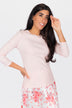 Romi Tee 3/4 Sleeve (Pink Blush)