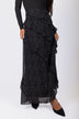 Laurel Skirt (Black Polka Dot)