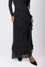 Laurel Skirt (Black Polka Dot)