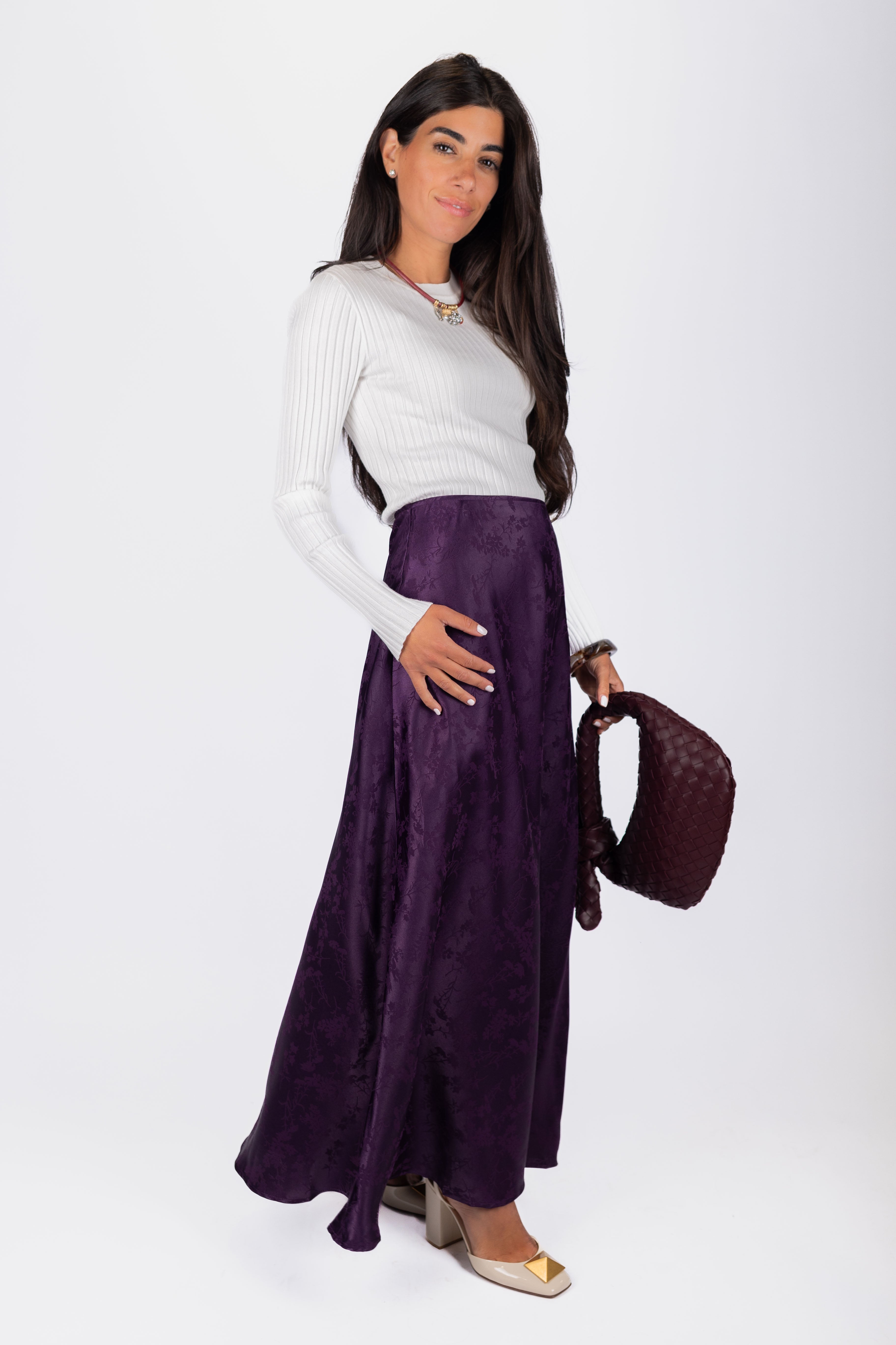 Lisa Skirt (Purple) – Yakira Bella
