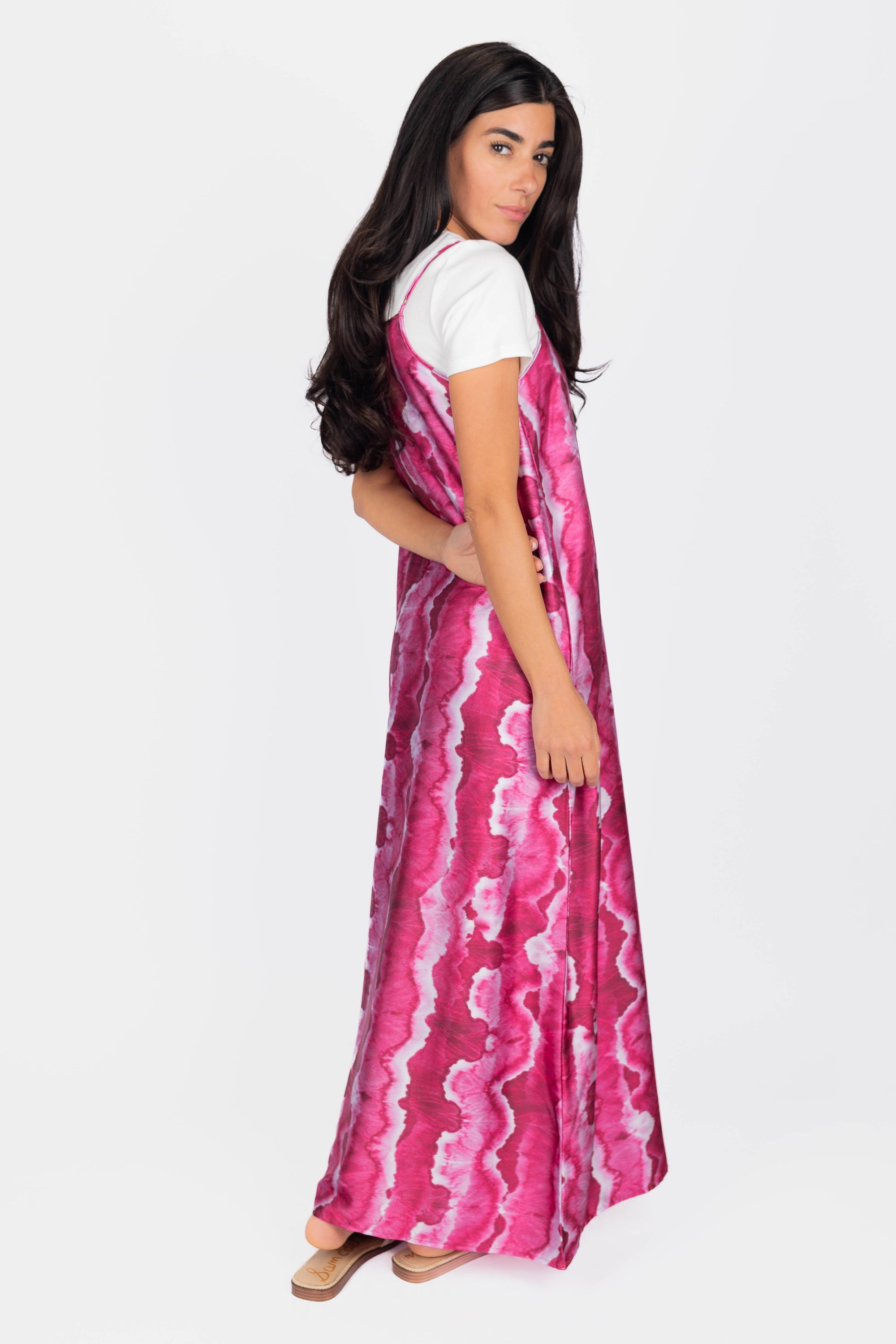 PAULA DRESS (FUCHSIA)
