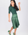 TINA SKIRT 23" (GREEN)