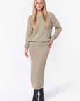 Kendall Skirt (Beige)