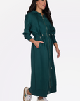 MINA DRESS (DARK GREEN)